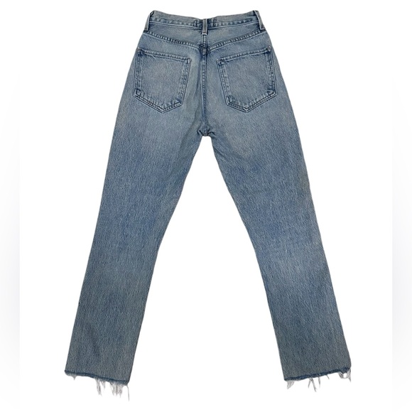 Agolde Riley High Rise Straight Crop Jean - Picture 9 of 14